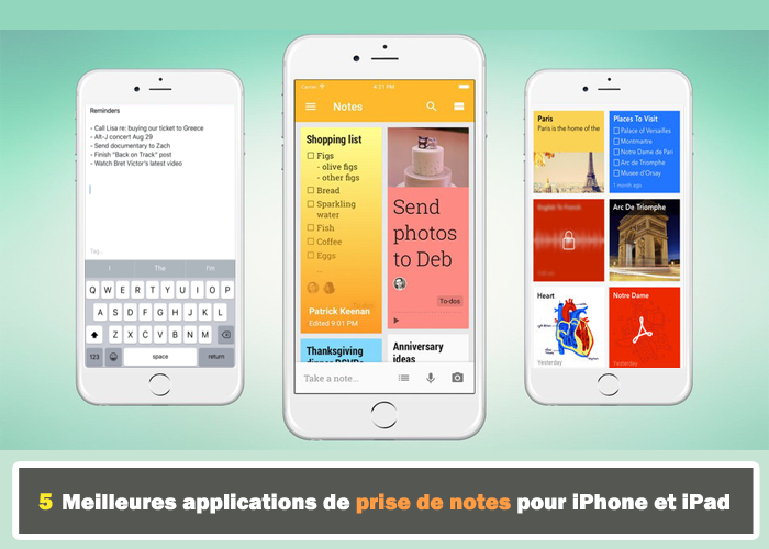 Application intéressante iphone