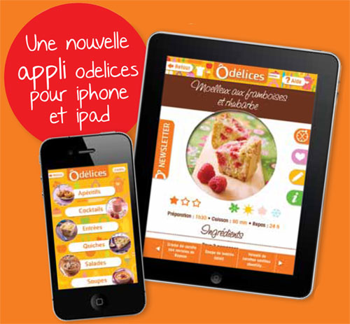 Application recette iphone