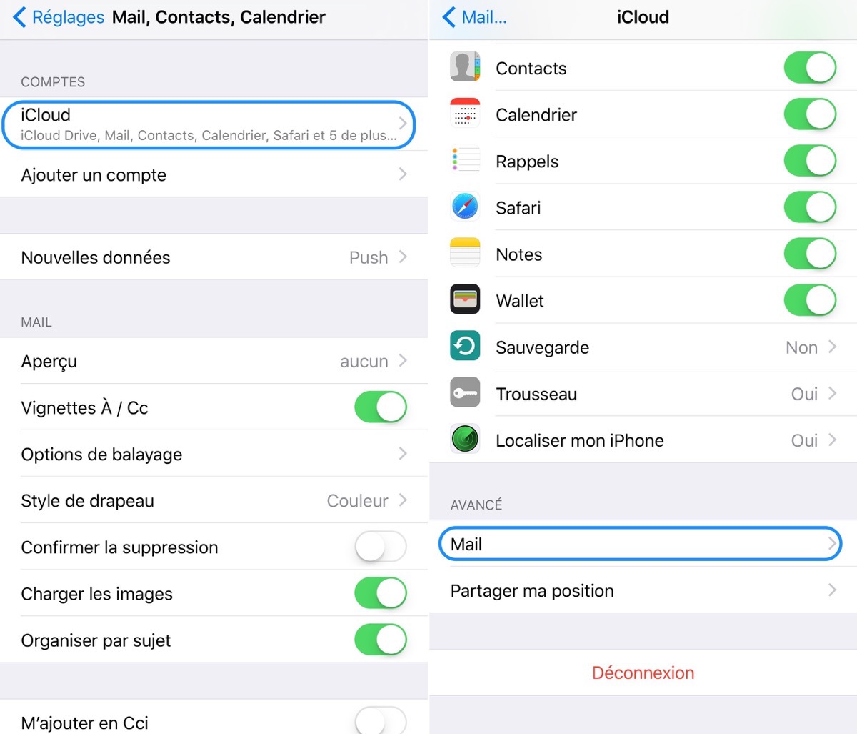 Enlever barre application message iphone