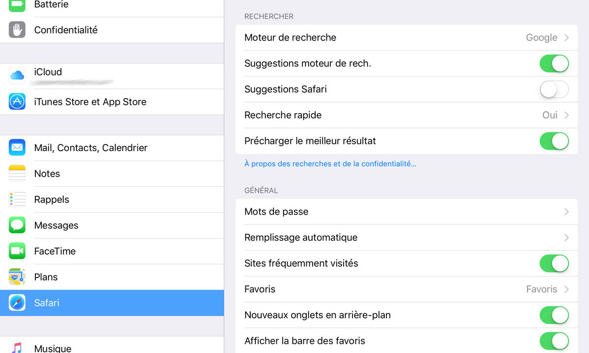 Mot de passe pour application iphone