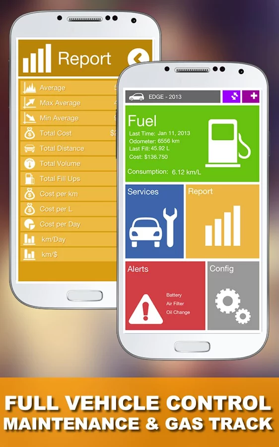 Application entretien voiture iphone