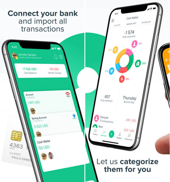 Application budget iphone
