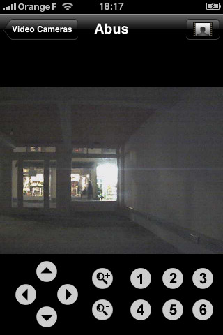 Application iphone pour visualiser camera ip