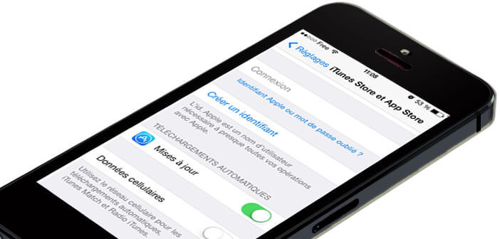 Mise a jour automatique application iphone