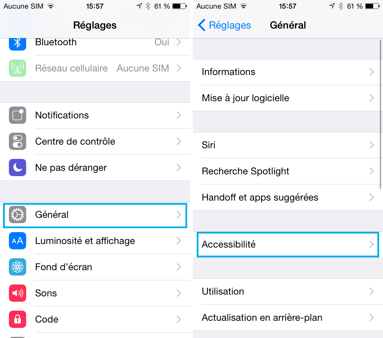 Application iphone pour remplacer bouton home