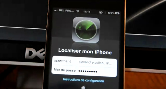 Localiser iphone application