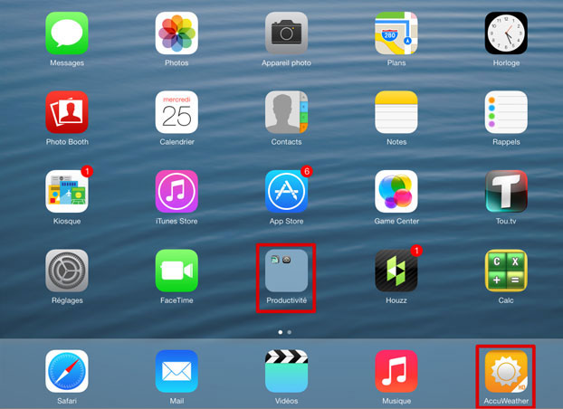 Application secrete iphone