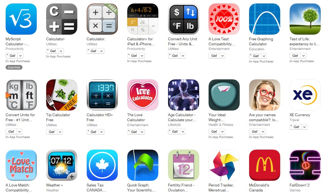 Gestionnaire d application iphone