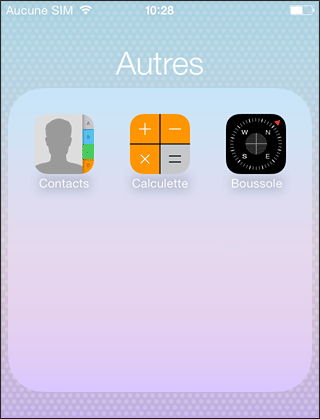 Application calculatrice iphone