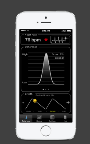 Application iphone cohérence cardiaque