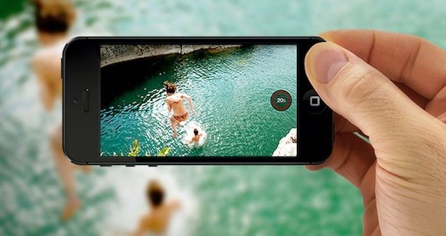Application capture video iphone