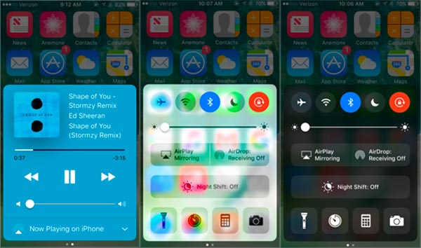 Application customiser iphone