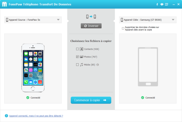 Transfert application android vers iphone