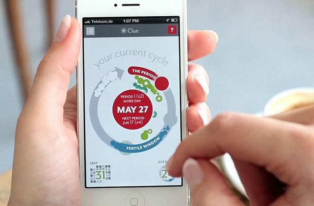 Application iphone pour les regles