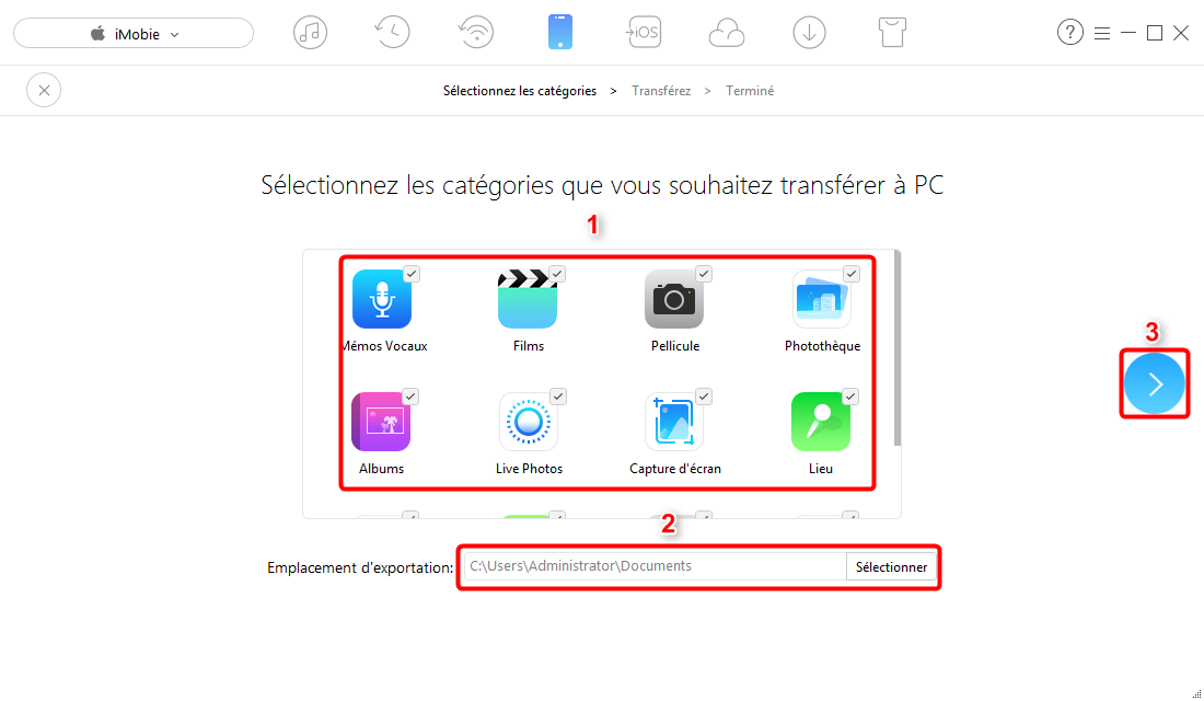 Sauvegarde application iphone sur pc