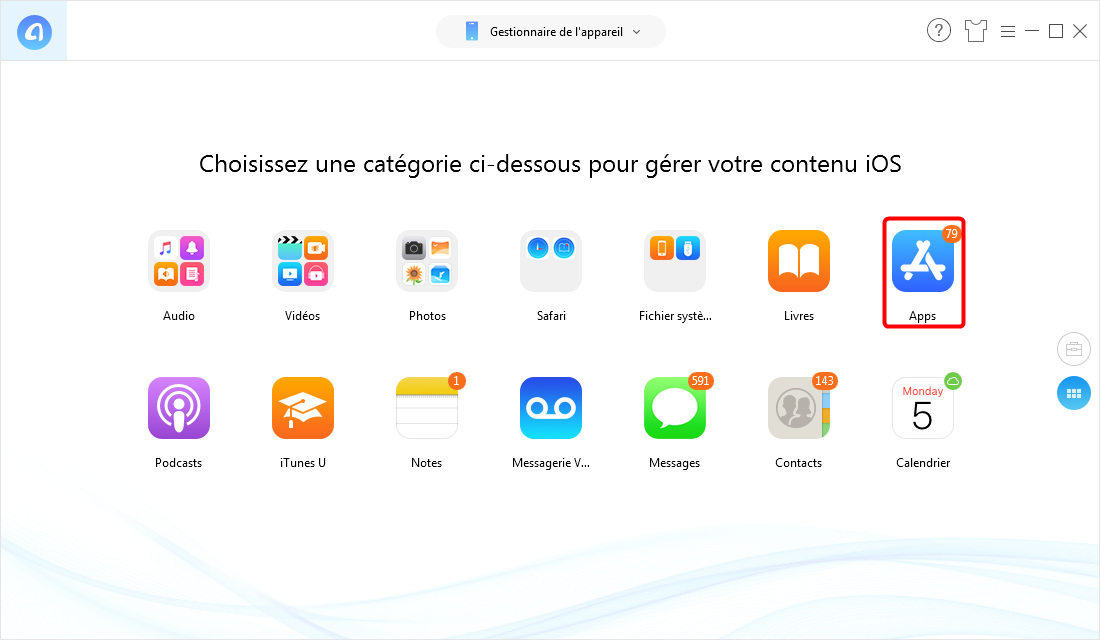 Supprimer application iphone grisé