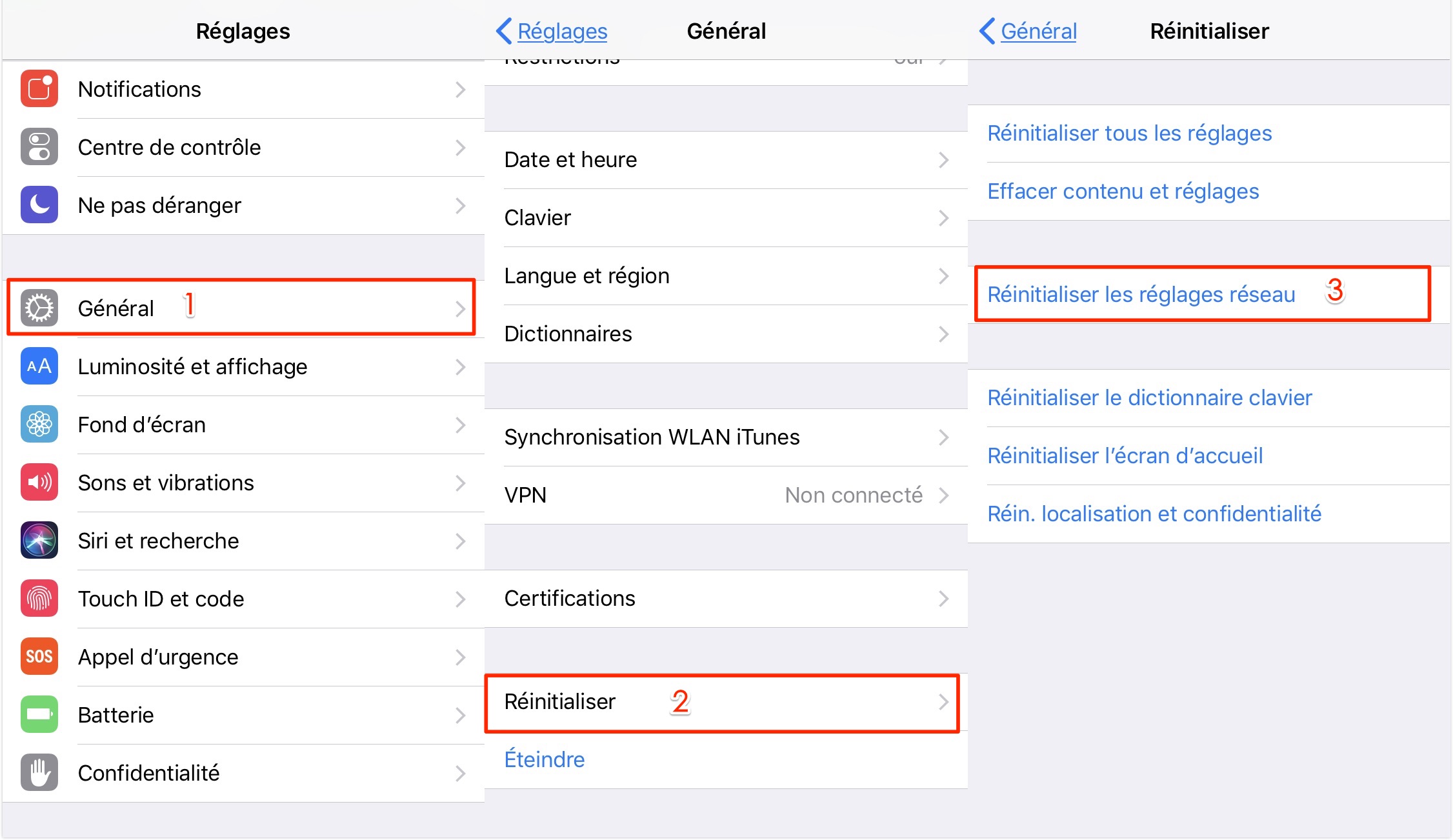 Application note iphone disparu