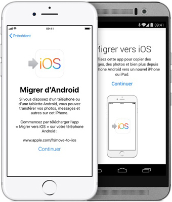 Application pour transférer les données d'un iphone à un autre