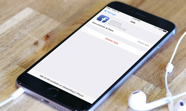Nettoyer une application iphone