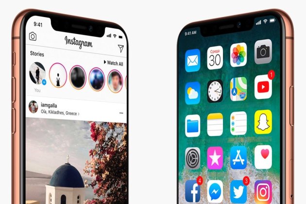 Application optimisé iphone x
