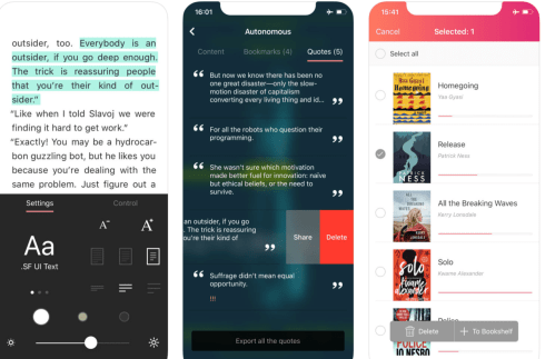Application pour lire des livres sur iphone