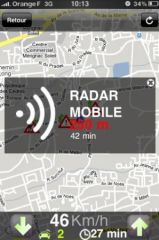 Application anti radar gratuit iphone