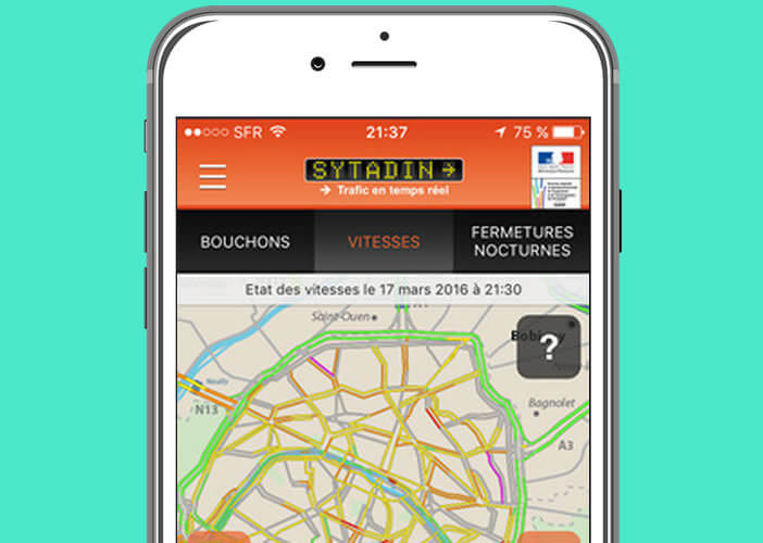 Application iphone pour eviter les bouchons