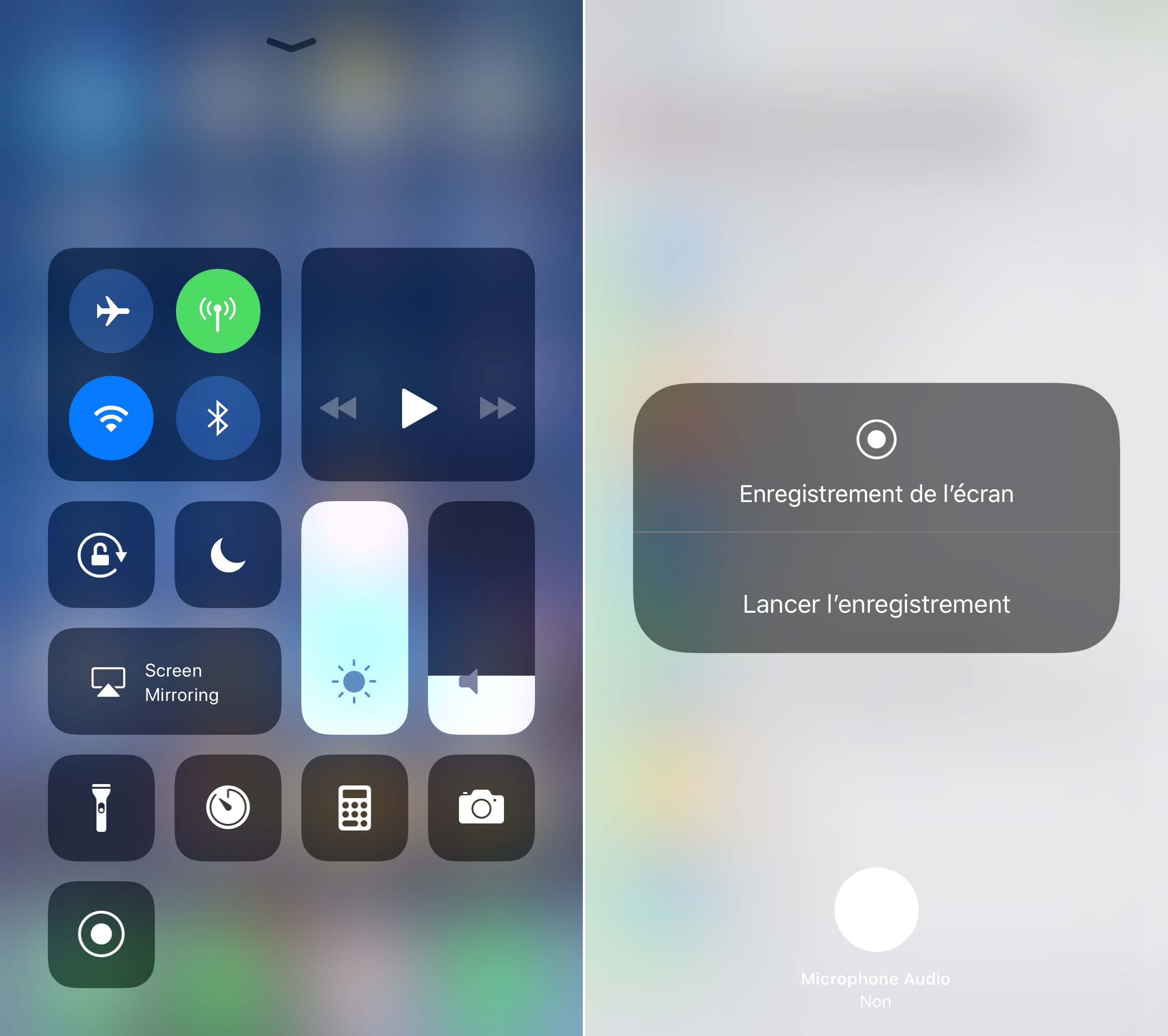 Application iphone enregistrement audio