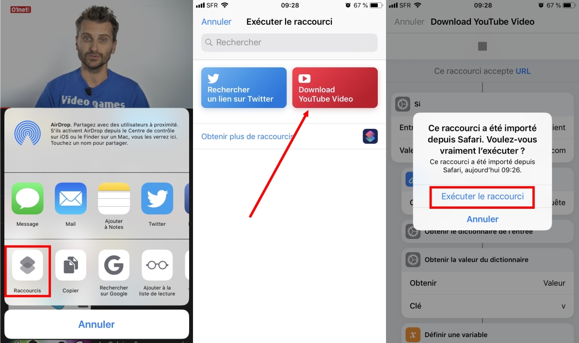 Application iphone pour enregistrer des videos youtube