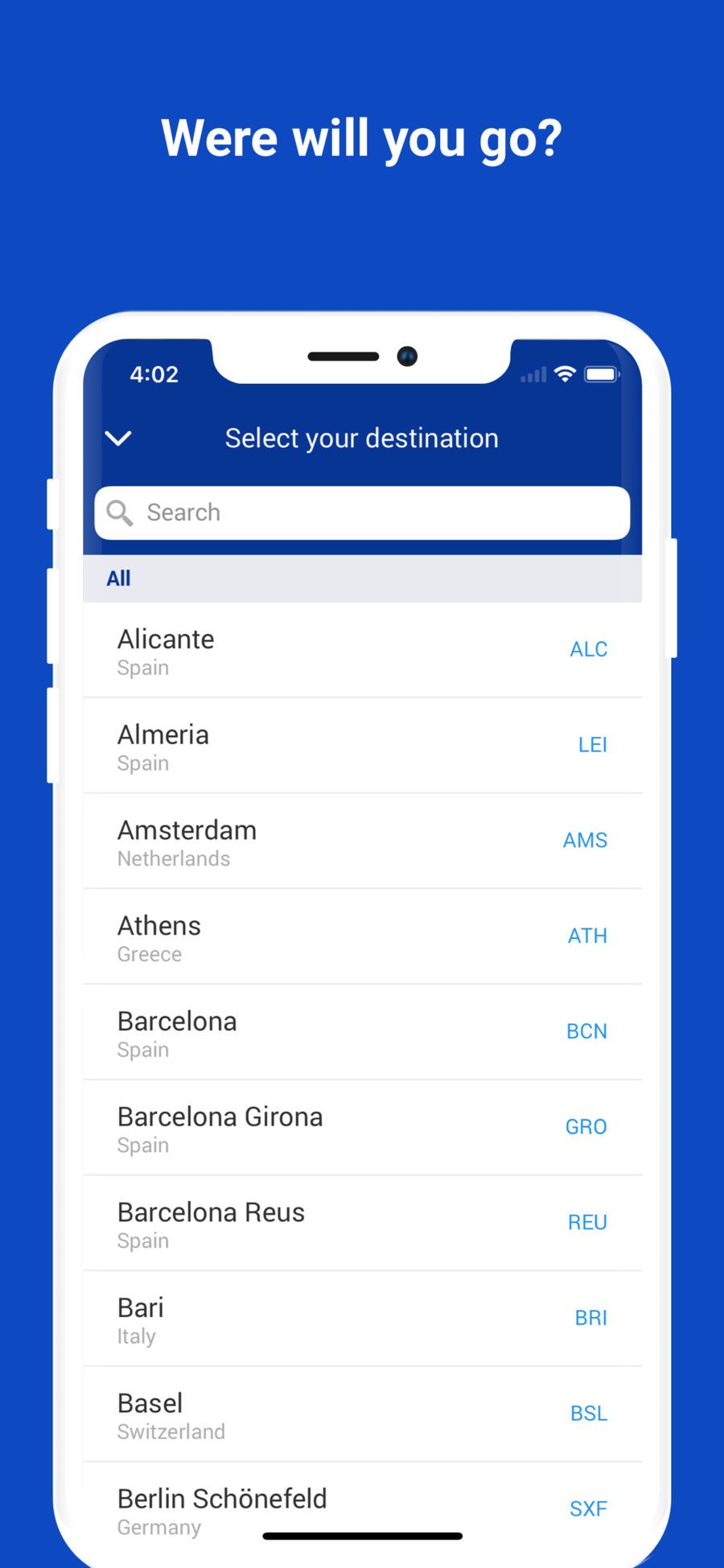 Application iphone ryanair