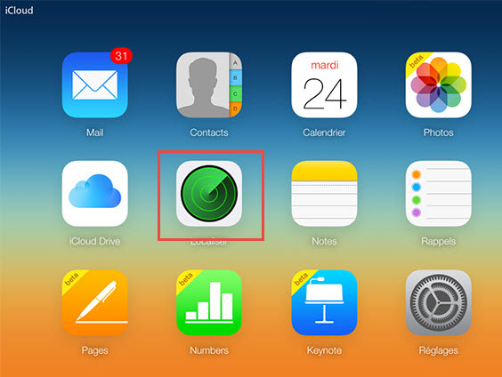 Retrouver application iphone