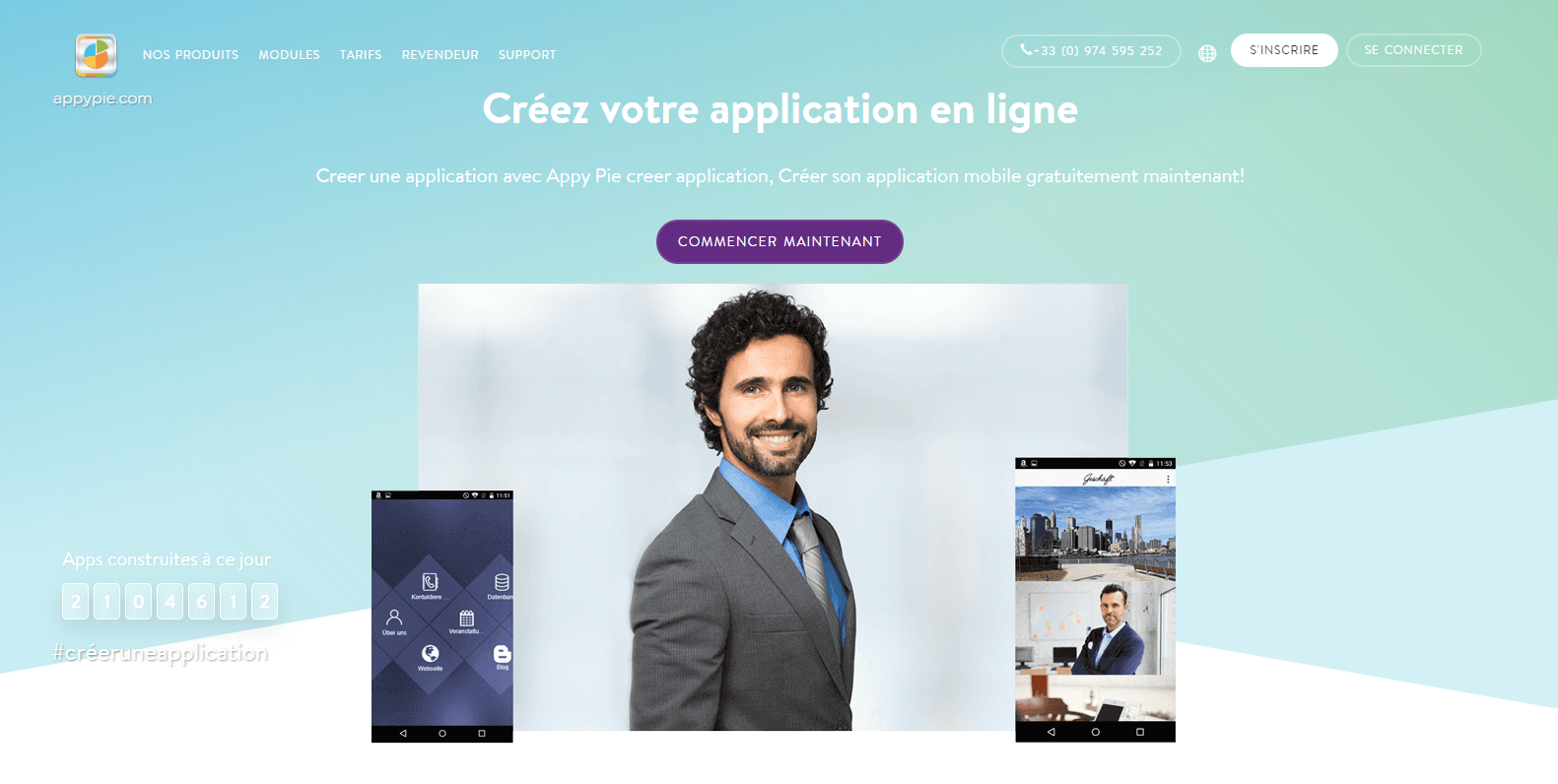 Faire une application android et iphone