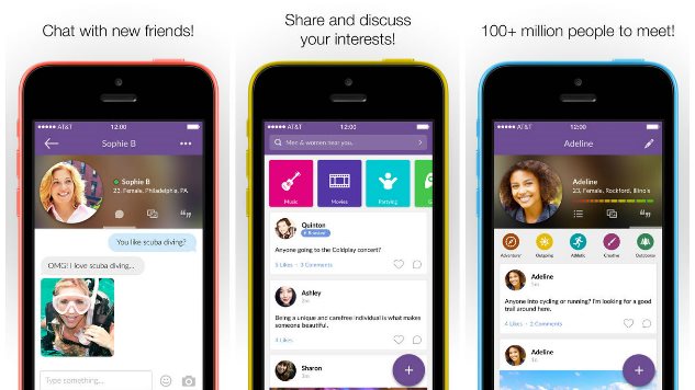 Friends application iphone