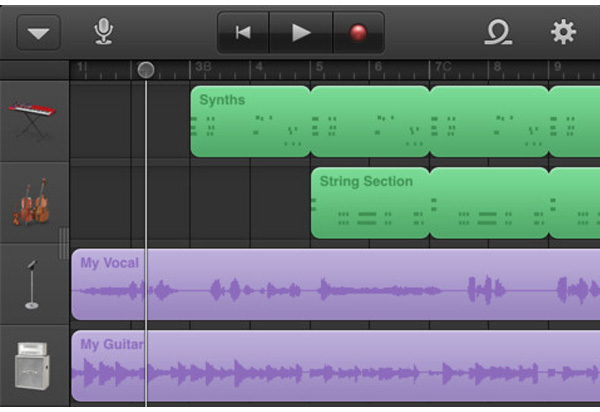 Application garageband iphone
