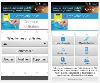 Application régime iphone