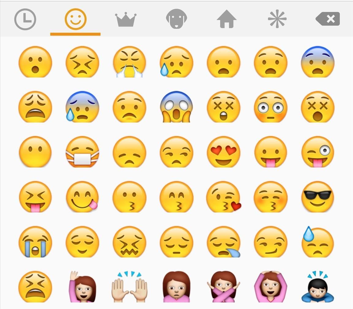 Application android emoji iphone