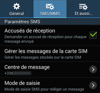 Application accusé de reception iphone