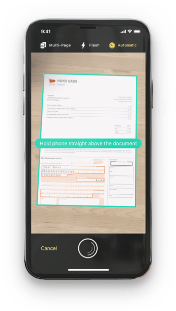 Application scanner iphone 5