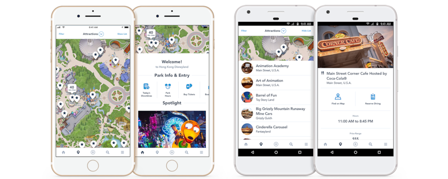 Application iphone disney