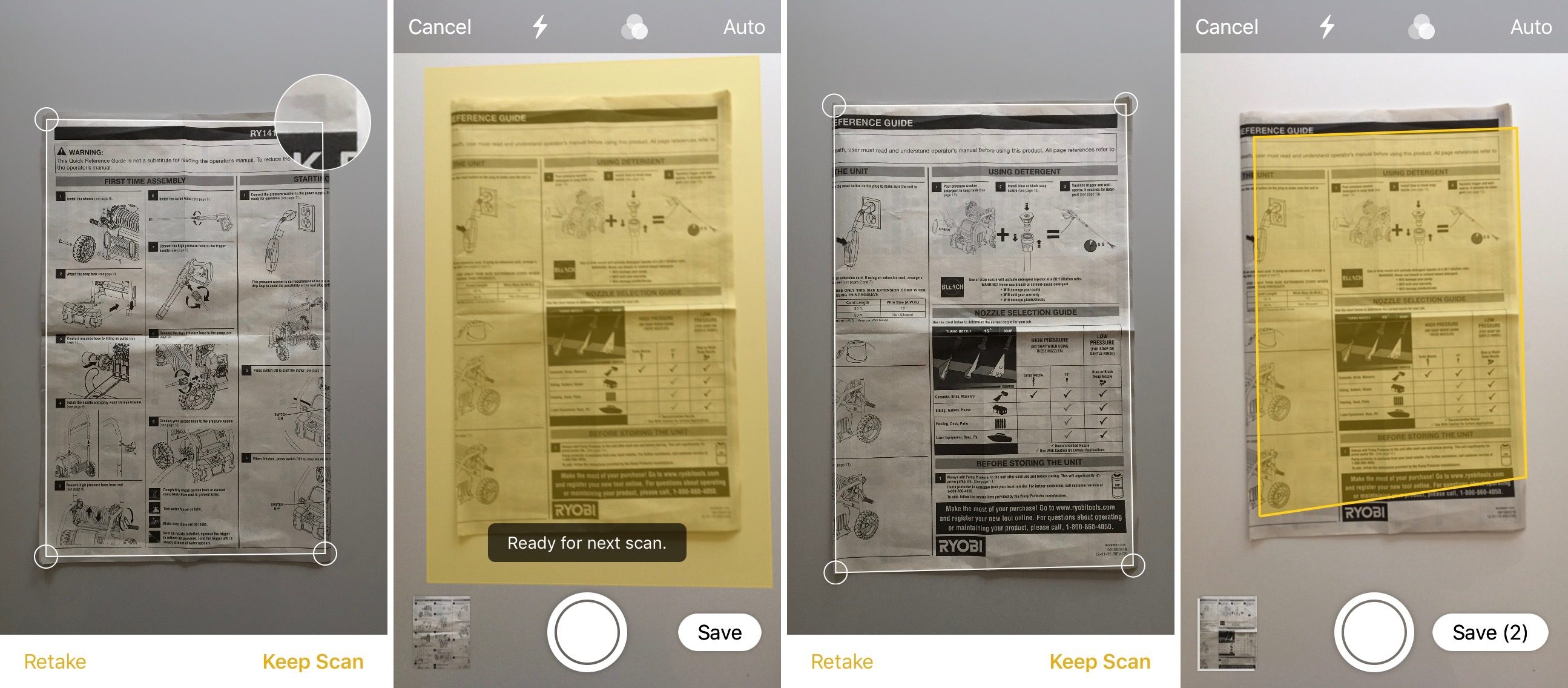 Scanner application iphone