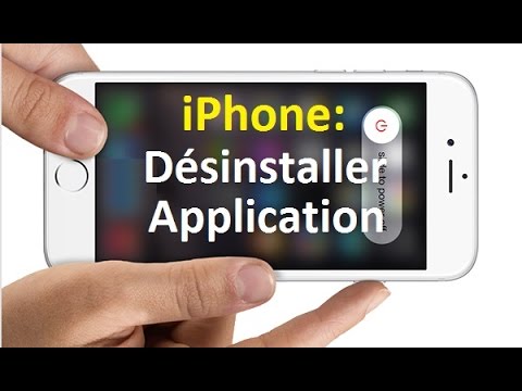 Iphone 5 supprimer application