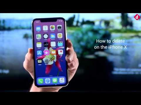 Désinstaller application iphone x