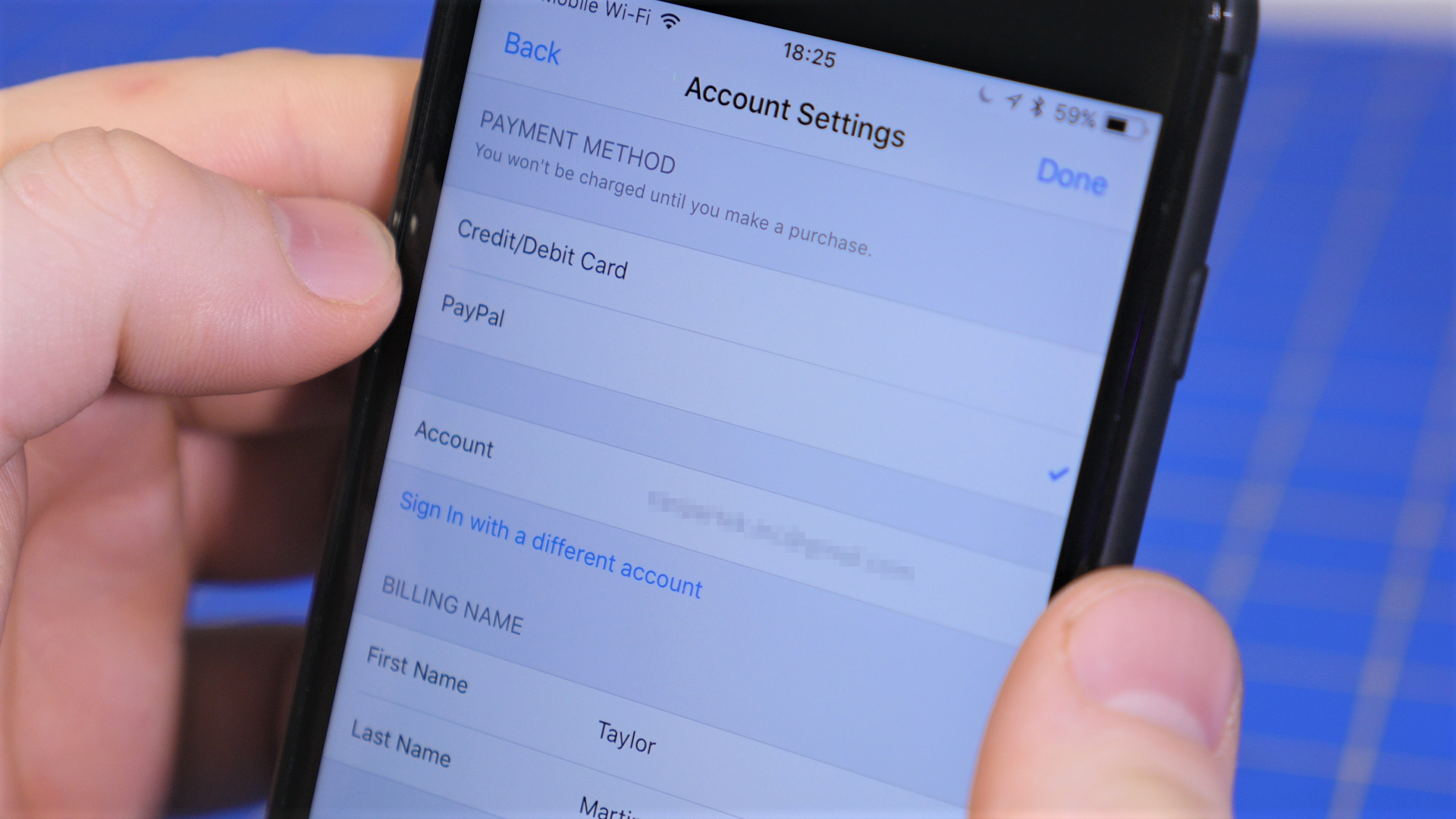 Payer application iphone avec paypal