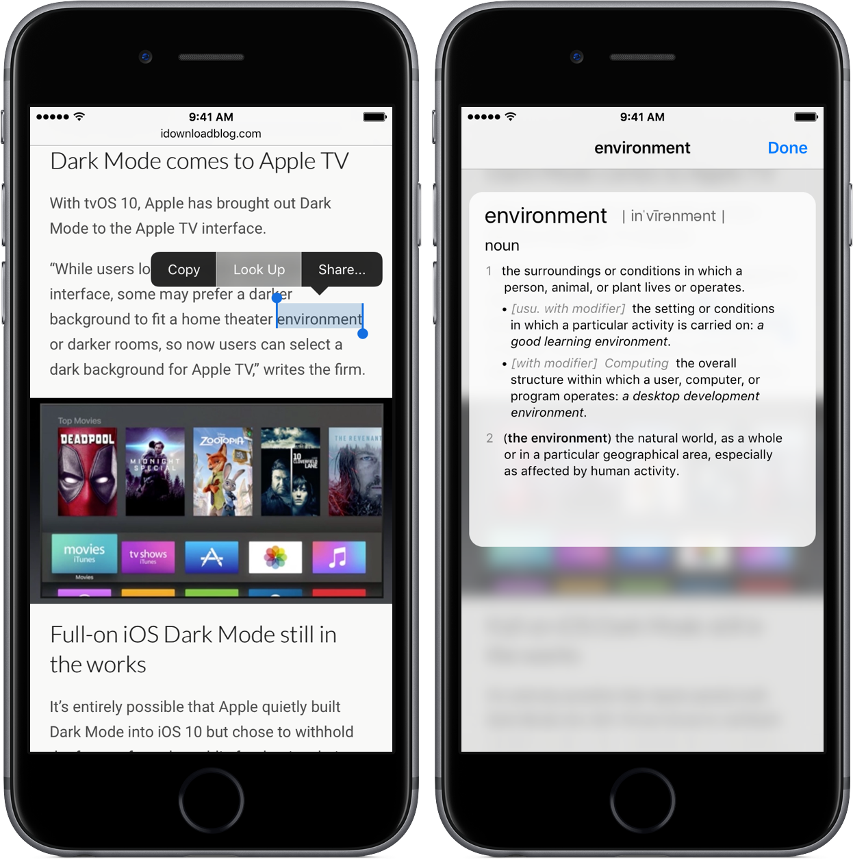 Application iphone modifier photo