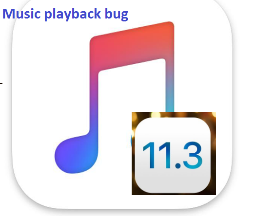 Iphone bug application musique