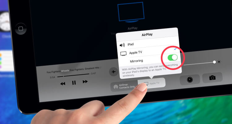 Application screen mirroring iphone