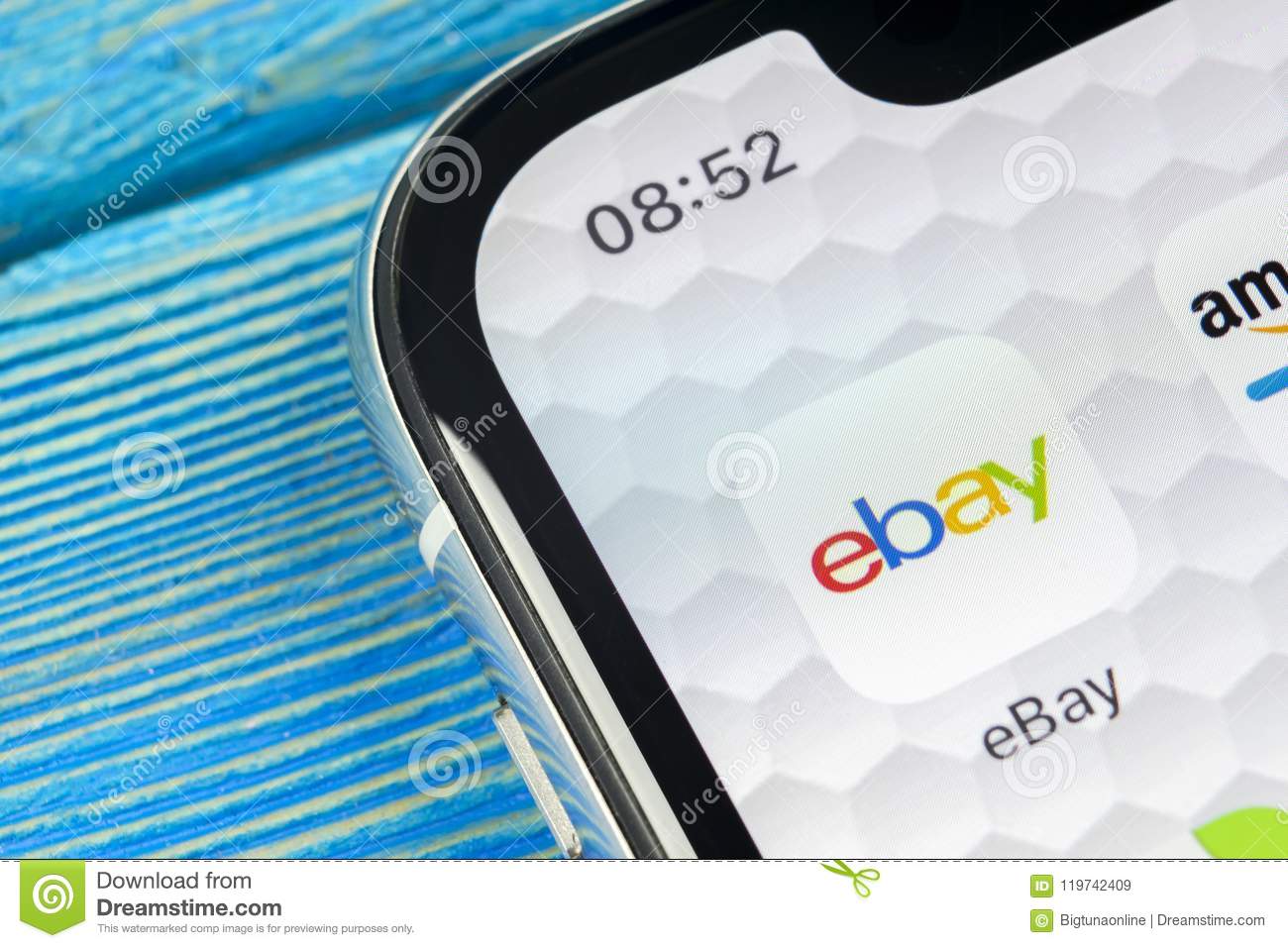 Application vente en ligne iphone