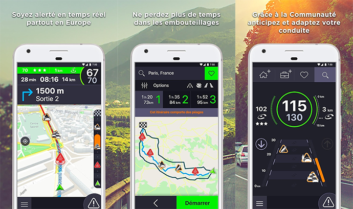 Application coyote gratuite iphone