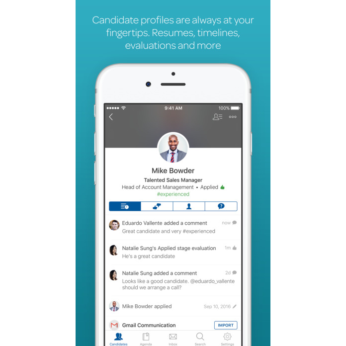 Manpower application iphone
