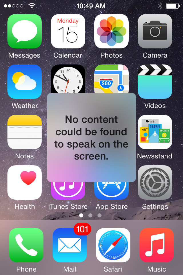 Application sur iphone 5c